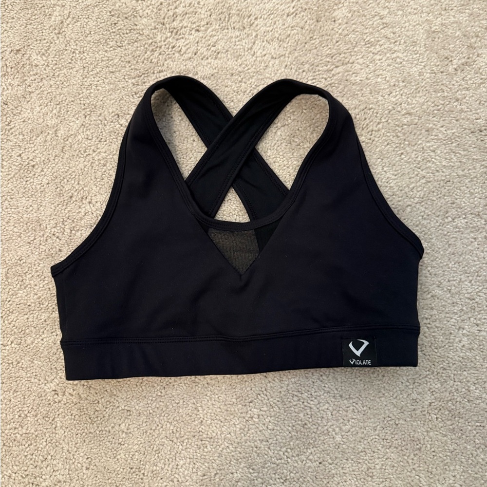 Violate The Dress Code bra top! Cross listed on Mercari!